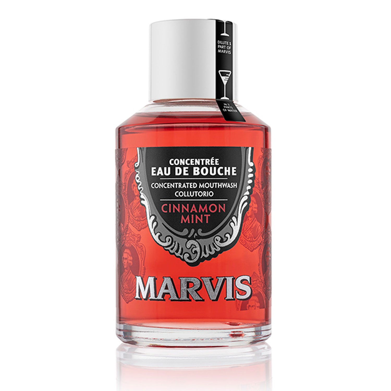 Marvis Concentrated Cinnamon Mouthwash 120ml - Orcadia