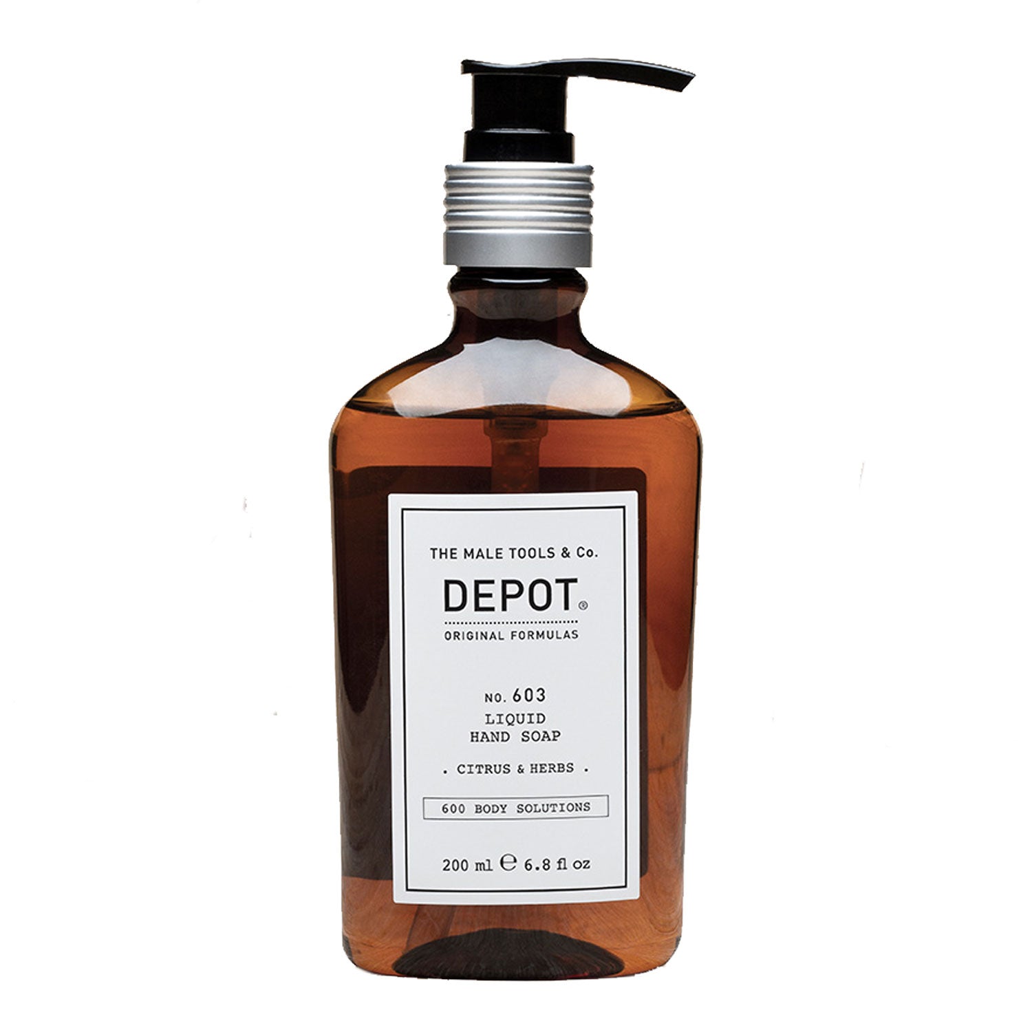 Depot No.603 Liquid Hand Soap Citrus & Herbs 200ml - Orcadia