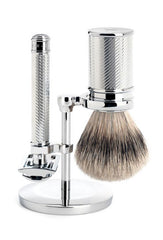 Muhle Traditional 3 Piece Double Edged Shaving Set Chrome Plated S 091 M 89 SR - Orcadia