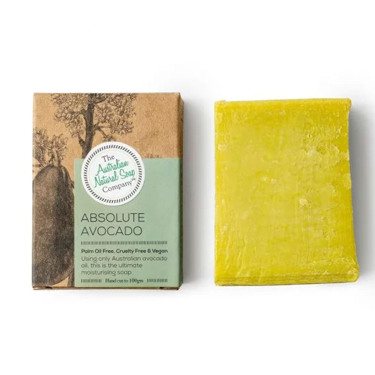Australian Natural Soap Co - Absolute Avocado Soap 100g - Orcadia