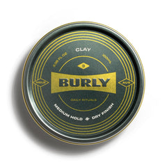 Burly #3 Clay 100ml | Medium Hold & Dry Finish - Orcadia