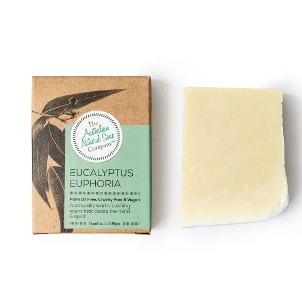 Australian Natural Soap Co - Eucalyptus Euphoria 100g - Orcadia