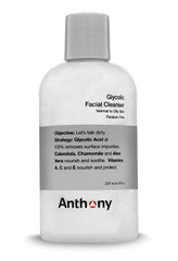 Anthony Logistics Glycolic Facial Cleanser 237ml | Facial Cleanser for Men - Orcadia