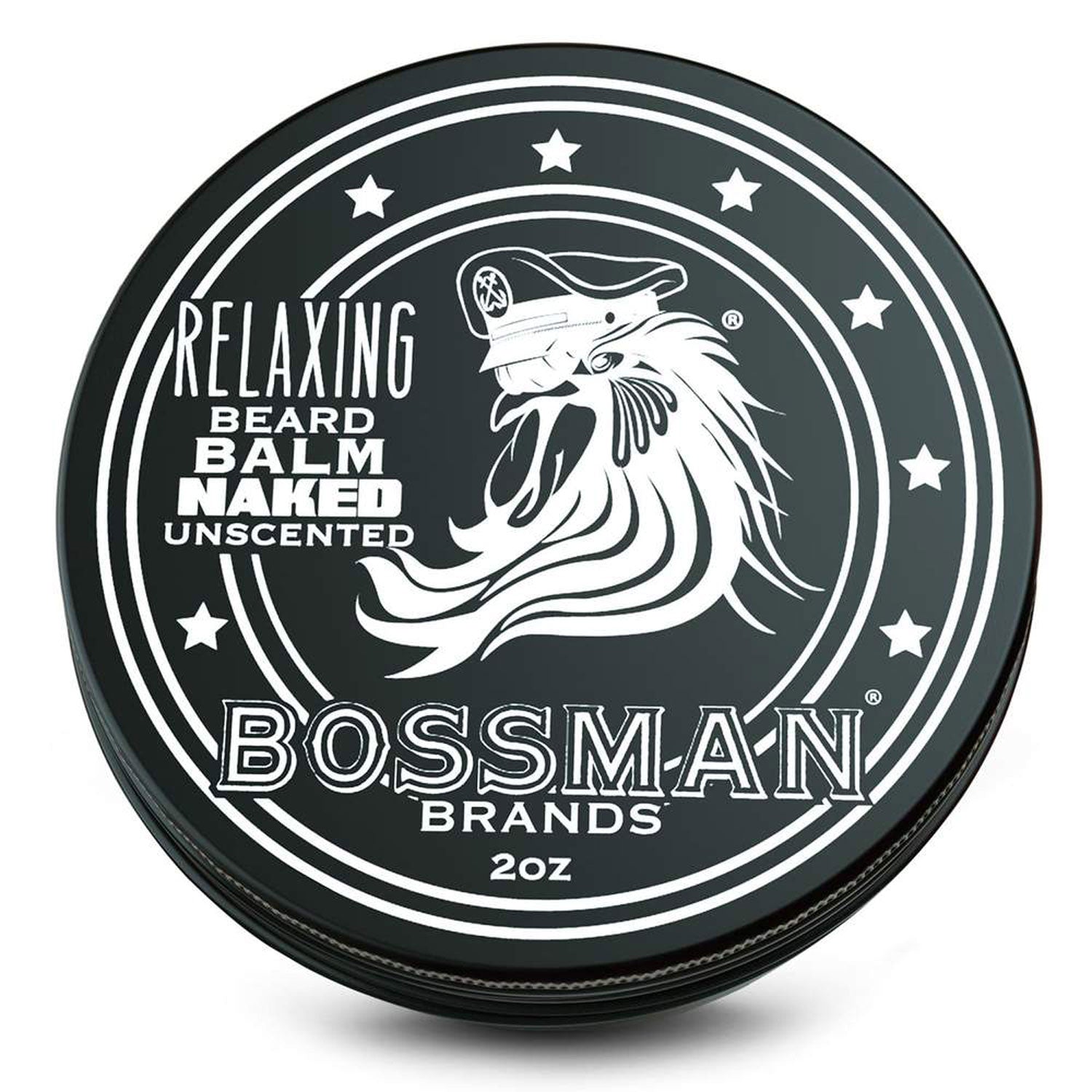 Bossman Relaxing Beard Balm Naked 60ml | Scent Free Beard Balm - Orcadia