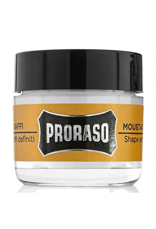 Proraso Wood and Spice Moustache Wax 15ml - Orcadia