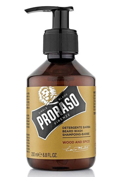 Proraso Beard Wash Wood and Spice 200ml - Orcadia