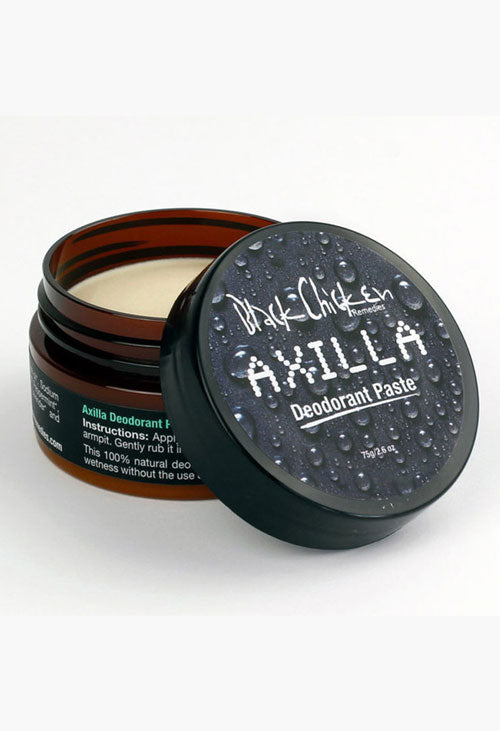 Black Chicken Remedies Axilla Natural Deodorant Paste 75g - Orcadia