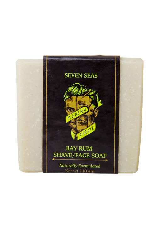 Modern Pirate Bay Rum Shave / Face Soap 110g - Orcadia