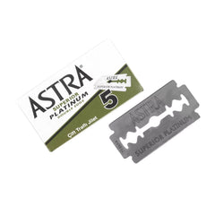 Astra Superior Platinum Double Edge Blades (5pk) - Orcadia