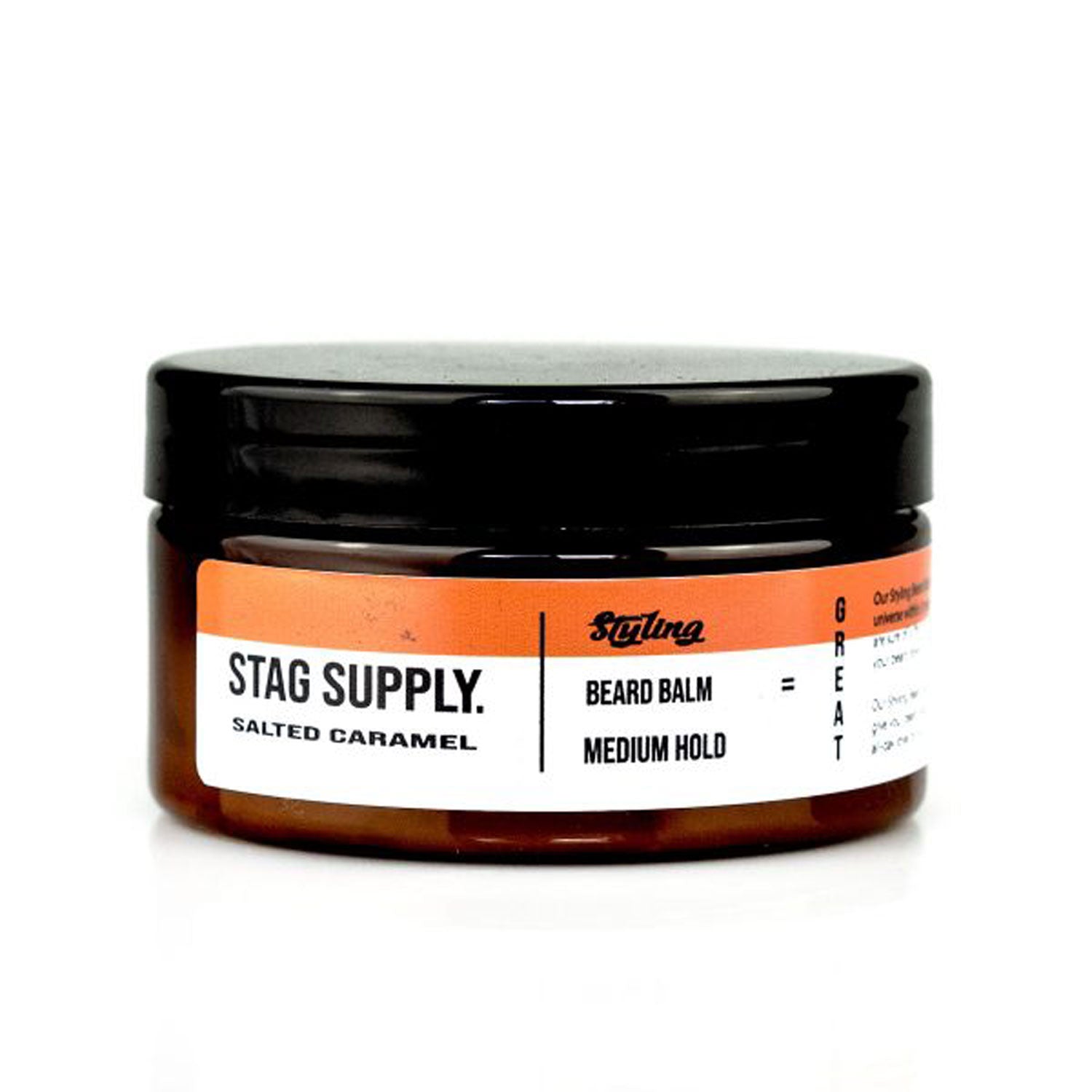 Stag Supply Styling Beard Balm Salted Caramel 100ml - Orcadia