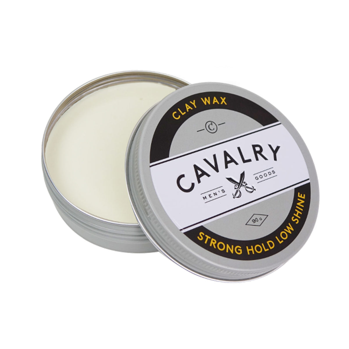 Cavalry Clay Wax 90g | Matte Finish, Strong Hold Clay Pomade - Orcadia