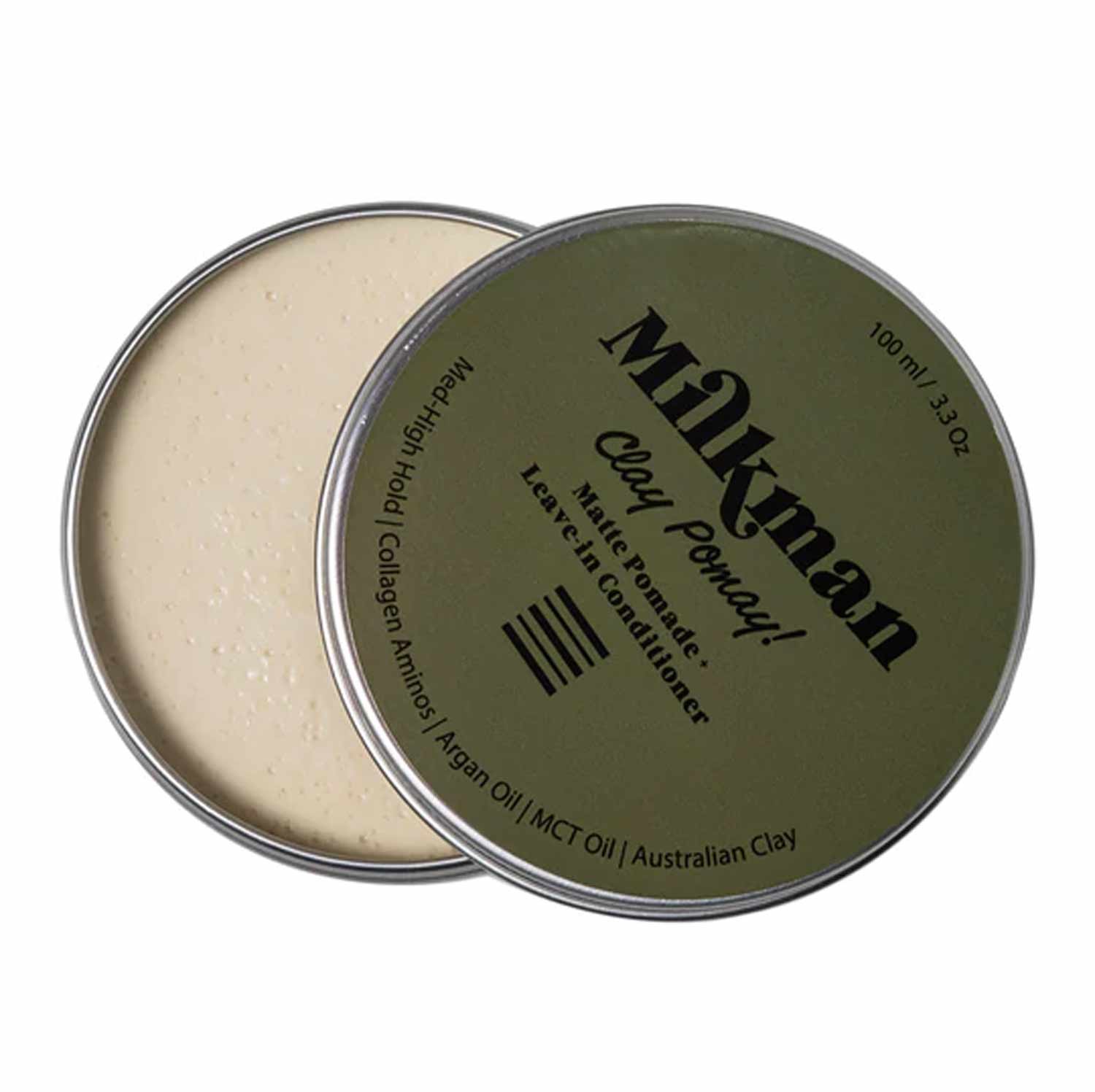Milkman Matte Clay Pomade 100ml | Medium to High Hold, Matte Pomade - Orcadia