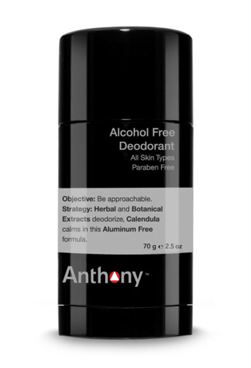 Anthony Logistics Alcohol Free Deodorant 70g | Solid Stick Mens Deodorant - Orcadia