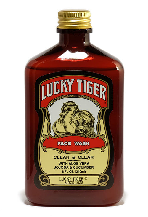 Lucky Tiger Liquid Face Wash 235ml - Orcadia