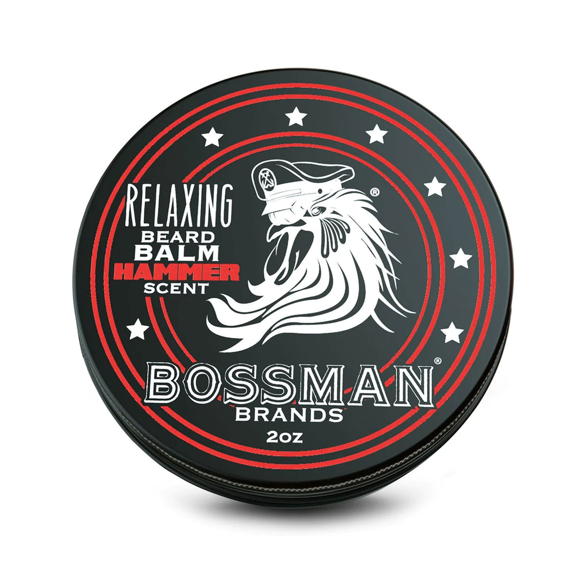 Bossman Relaxing Beard Balm Hammer 60ml | Geranium, Lavender & Vanilla - Orcadia