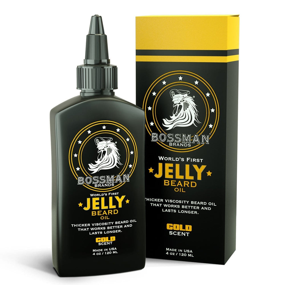 Bossman Beard Jelly - Gold 120ml | Beard Oil - Orcadia