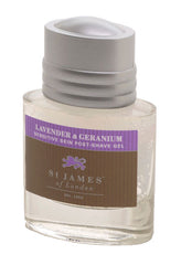 St James of London Lavender & Geranium Post Shave Gel 50ml - Orcadia