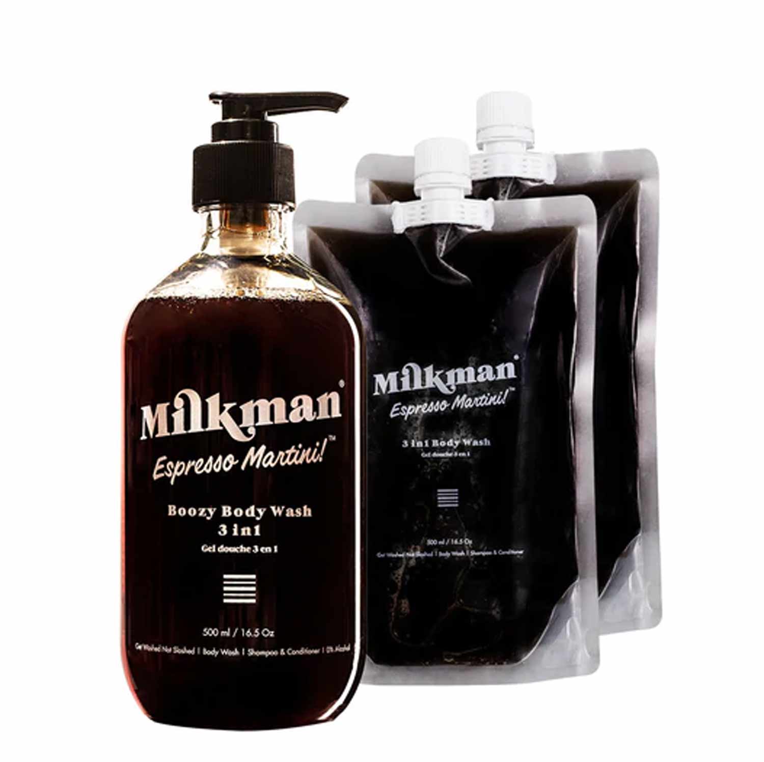 Milkman 3in1 Body Wash Espresso Martini 500ml - Orcadia