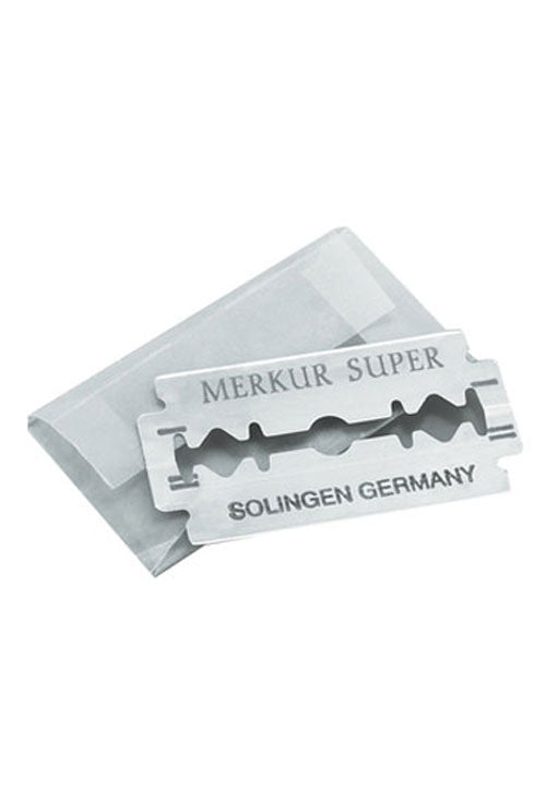 Merkur Solingen Super Platinum Double Edged Safety Razor Blades (10pk) - Orcadia