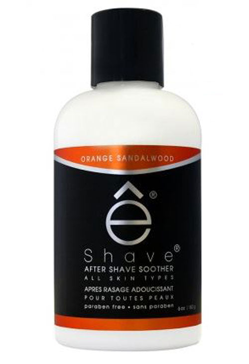 eShave After Shave Soother Orange Sandalwood 180g - Orcadia