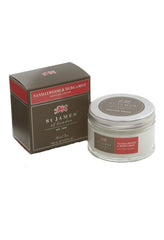 St James of London Sandalwood & Bergamot Shave Cream Jar 150ml - Orcadia
