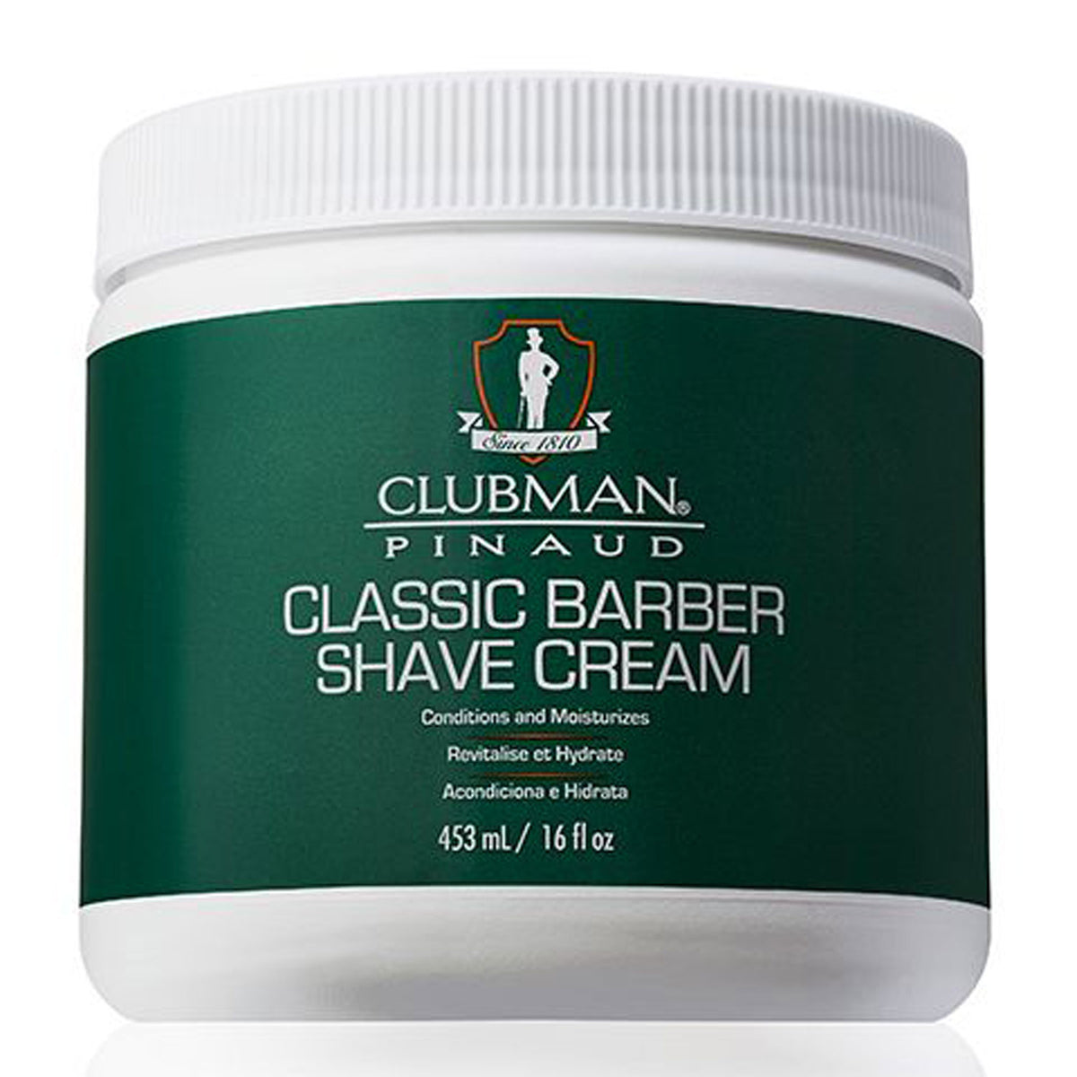 Clubman Classic Barber Shave Cream Jar 453ml - Orcadia