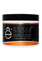 eShave Shave Cream Orange Sandalwood 120g - Orcadia