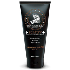 Bossman Fortify Intense Beard Conditioner Stagecoach 120ml | Leather, Sweet Tobacco & Bourbon - Orcadia