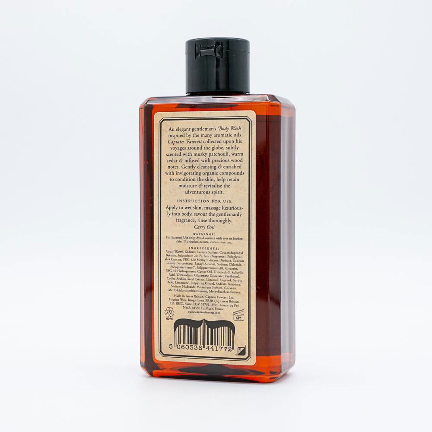 Captain Fawcett Expedition Reserve Body Wash 250ml - Orcadia