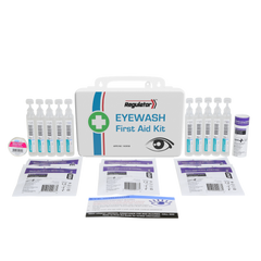 REGULATOR Eyewash First Aid Kit 21 x 7.5 x 13cm