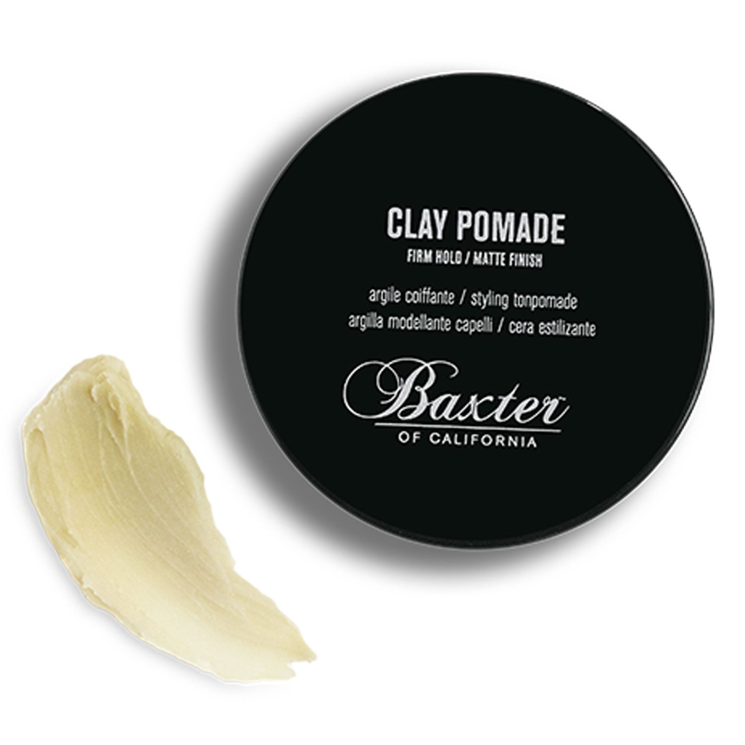 Baxter of California Clay Pomade 60ml | Strong Hold Low Shine Pomade - Orcadia