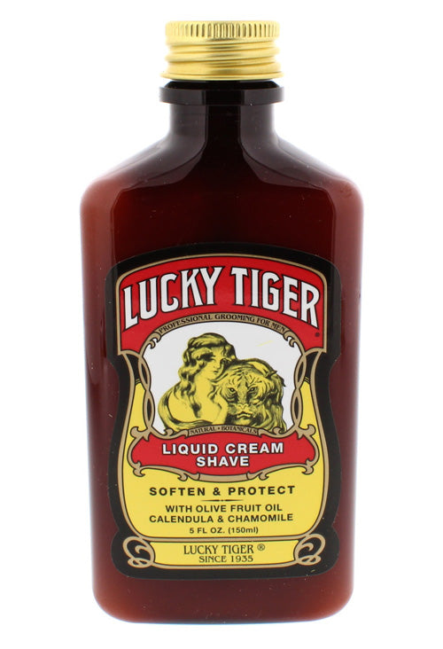 Lucky Tiger Liquid Cream Shave 150ml - Orcadia