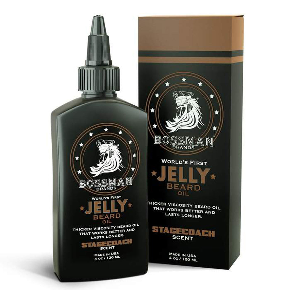 Bossman Beard Jelly - Stagecoach 120ml | Beard Oil - Orcadia